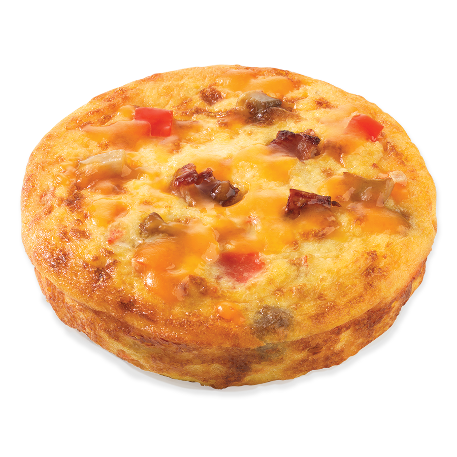 Cheddar, Mushroom & Bacon Crustless Quiche