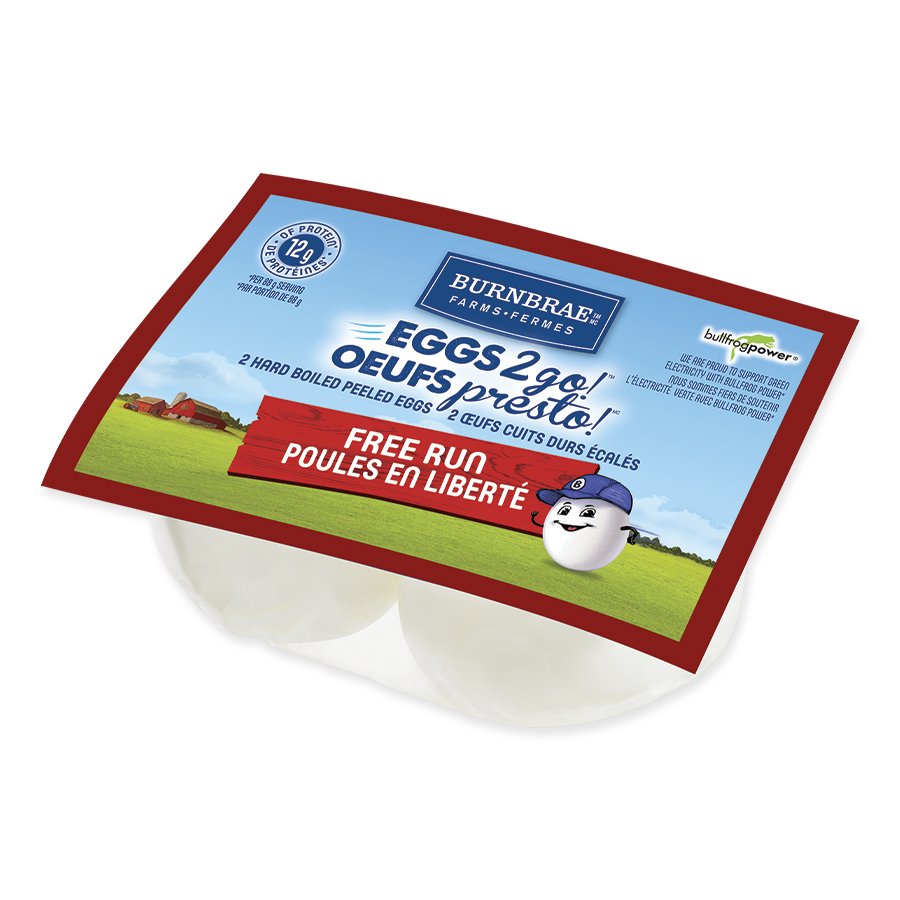 Free Run Medium Hard Boiled Eggs