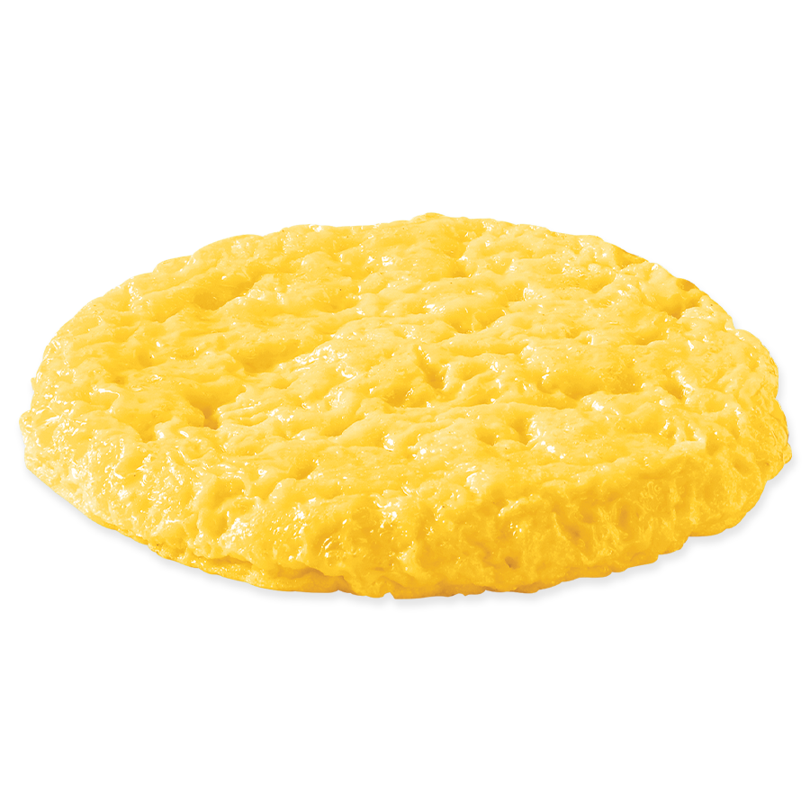 Free Run Plain Round Egg Patty